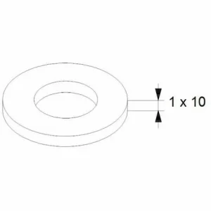 GRUNDFOS Ausgleichstück Für Flanschpumpen A 50-10 PN06, GRUNDFOS # 549921, Je Satz 6