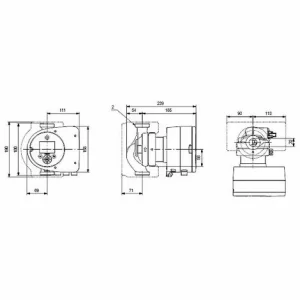 Grundfos Heizungsumwälzpumpe MAGNA3 Verschraubung, 230 V, PN 10, 180 Mm Typ 32-80, Rp 1 1/4″ 97924635 13