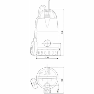 GRUNDFOS Kellerentwässerungspumpe Unilift CC-9 AISI316 1x230V 0,78kW 10m K 6