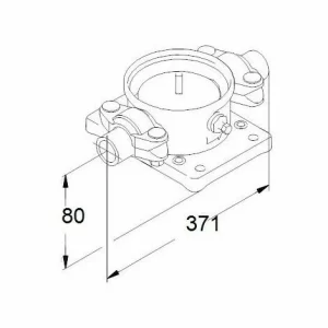 GRUNDFOS Drucksteuereinheit DE33/6, 0,5 – 8 Bar Messing, GRUNDFOS # 00ID7706 6