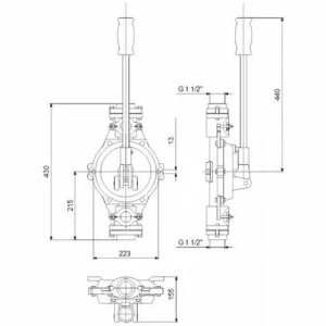 GRUNDFOS Vereinigungsrohr DN 80, 80mm, PN 10 GRUNDFOS # 96003704 6