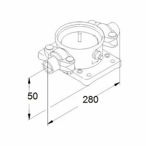 GRUNDFOS PJE Victaulic-Kupplung DN 32, PN 80 Viton Dichtung, GRUNDFOS # 419904 6