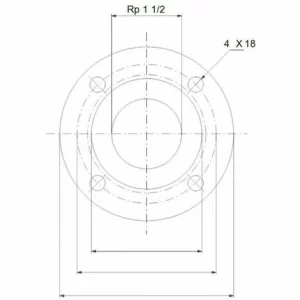 GRUNDFOS Zubehör Für Druckerhöhungsanl. Option Gummikompensator DN100 PN16 6