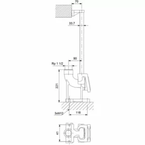 GRUNDFOS Zubehör F. Schmutz-/Abwasserpum. Halter Für Schwimmerschalter 6